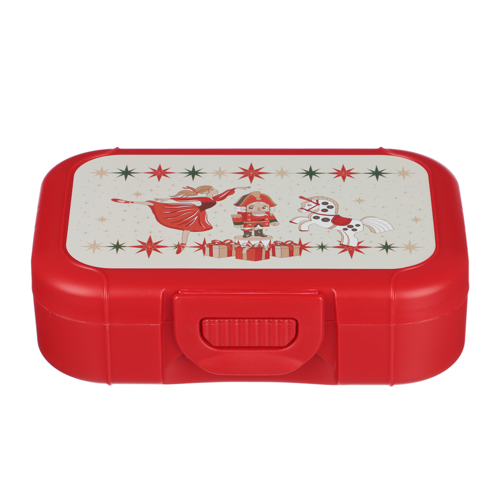 Щелкунчик Ланч-бокс 0,85л (18х12,5х5,5см), пластик, арт.№ 861-520