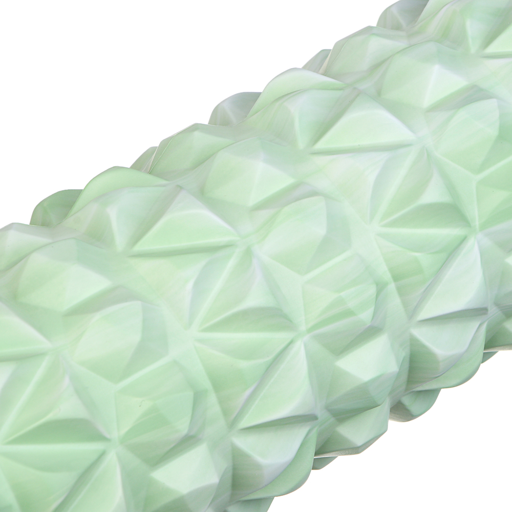 SILAPRO MAX Роллер для миофасциального массажа, зелено-белый, 45х11см, EVA, PVC, арт.№ 192-039