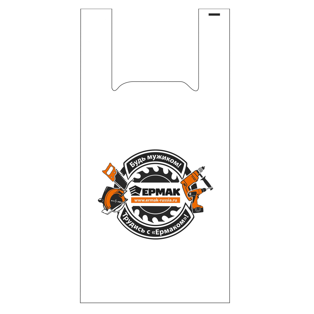 Пакет п/эт ЕРМАК большой 35/18x65, арт.№ 624-037