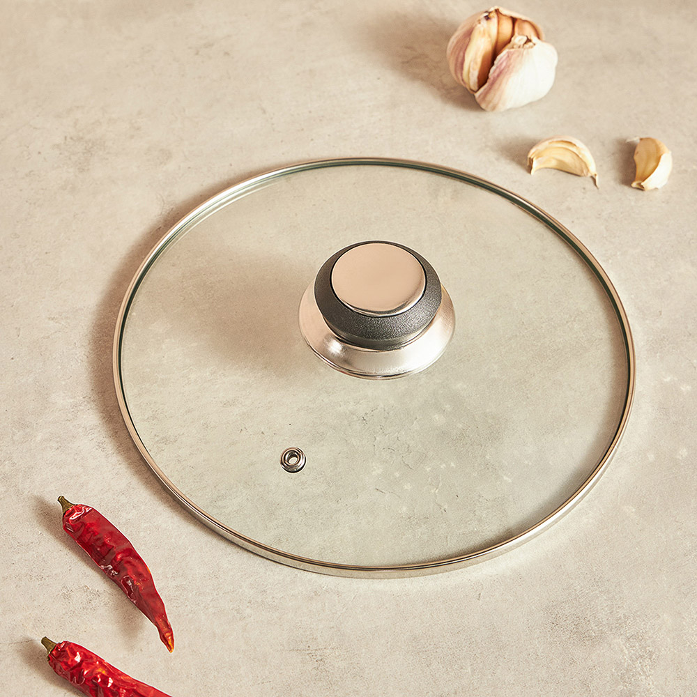 Стрейтон Кастрюля 24х13,5см, 4,9л, со стекл. крышкой, арт.№ 822-120