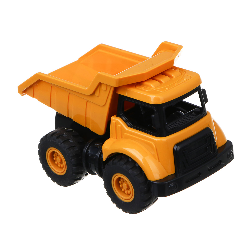 ИГРОЛЕНД Машинка "Спецтехника", инерция, трещотка, подвижные детали, ABS, 10х7,5х6,5 см, 4 дизайна, арт.№ 292-432