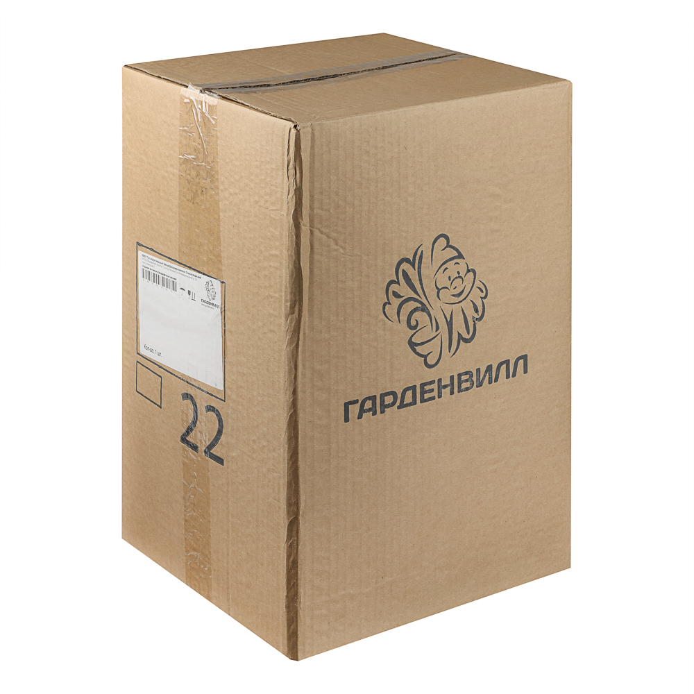 Фигура садовая "Утка с корзинкой" 48х28см, гипс, арт.№ 162-311