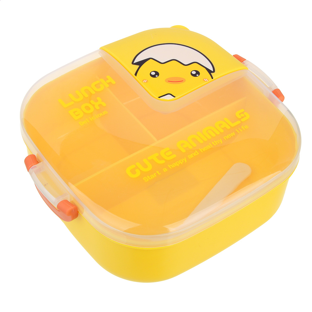 Ланчбокс, 1200мл, "Цыпленок", полипропилен, арт.№ 829-225