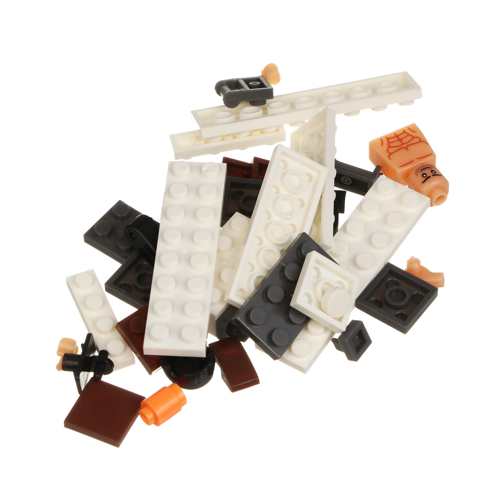 ИГРОЛЕНД Конструктор "Тренажерный зал" 6 в 1, в банке, 6,5х9 см, ABS, 6 видов, арт.№ 265-682