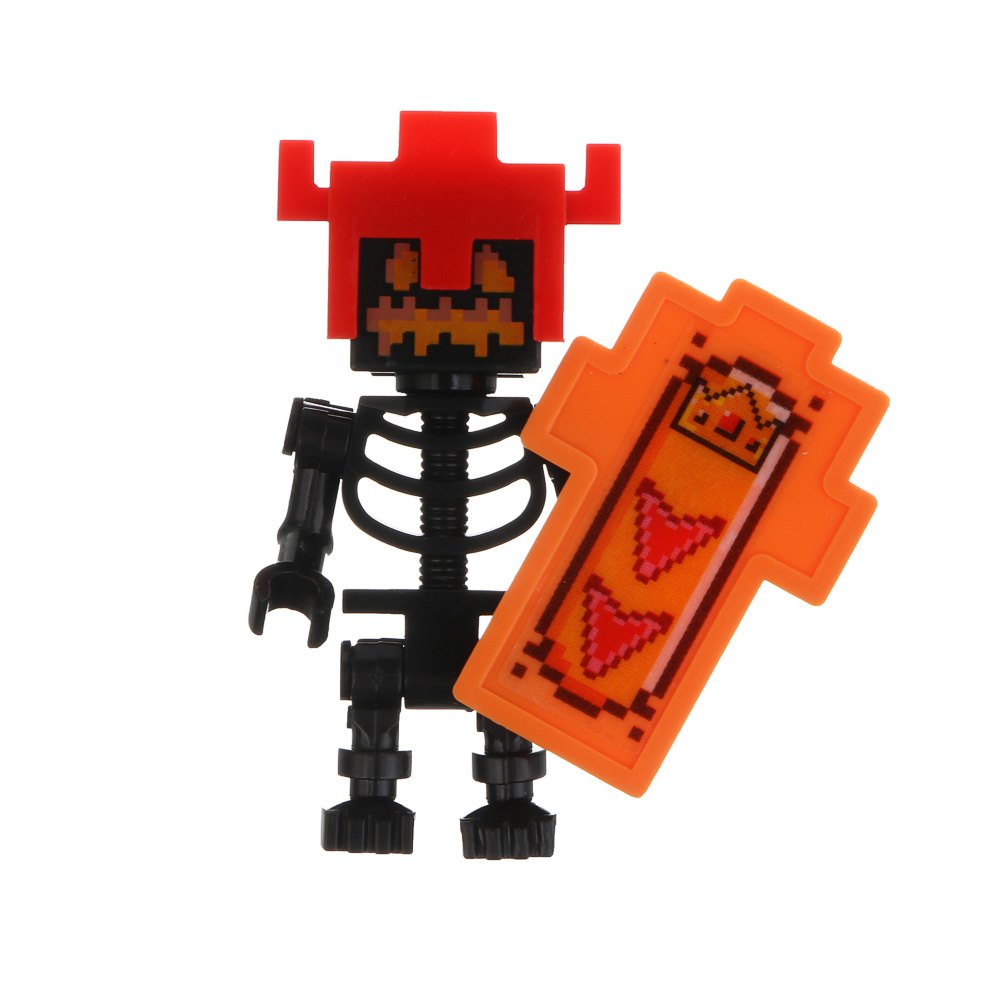 ИГРОЛЕНД Конструктор "Квадратный мир" 1, 12х4х10 см, ABS, 8 видов, арт.1, арт.№ 265-684