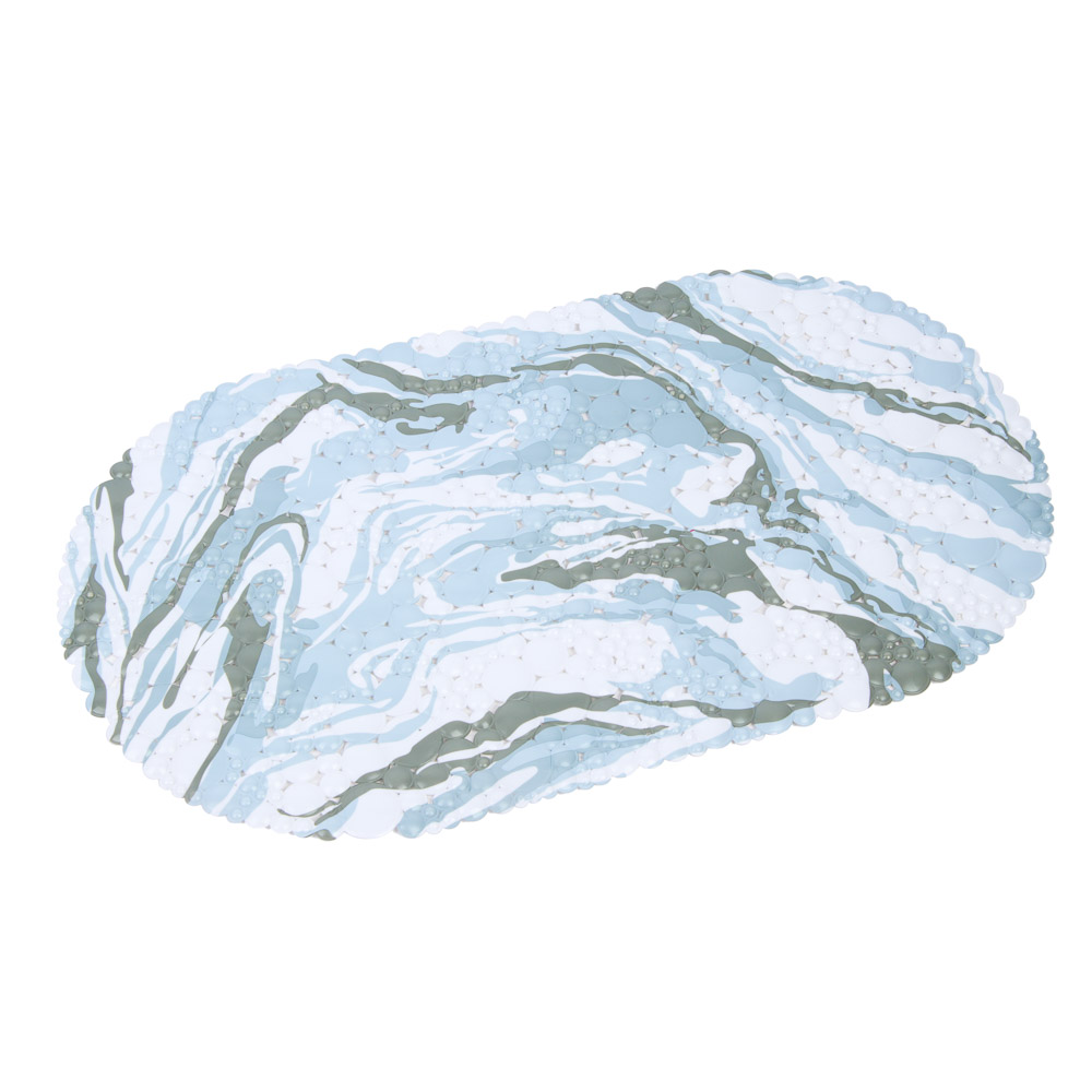 VETTA Коврик в ванну, противоскользящий, ПВХ, 65*34 см, Мрамор, 018, арт.№ 403-018