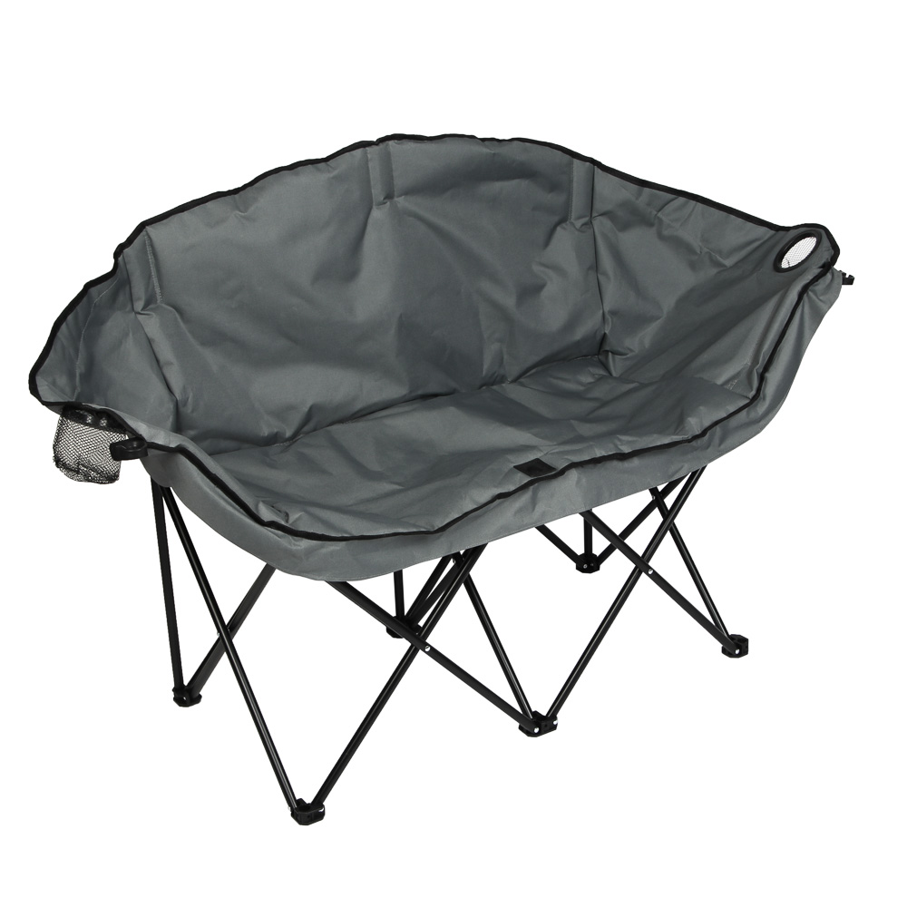 Складное кресло тм РУССО ТУРИСТО, на 2 персоны, до 120 кг, 135х45х91 см, арт.№ 121-116