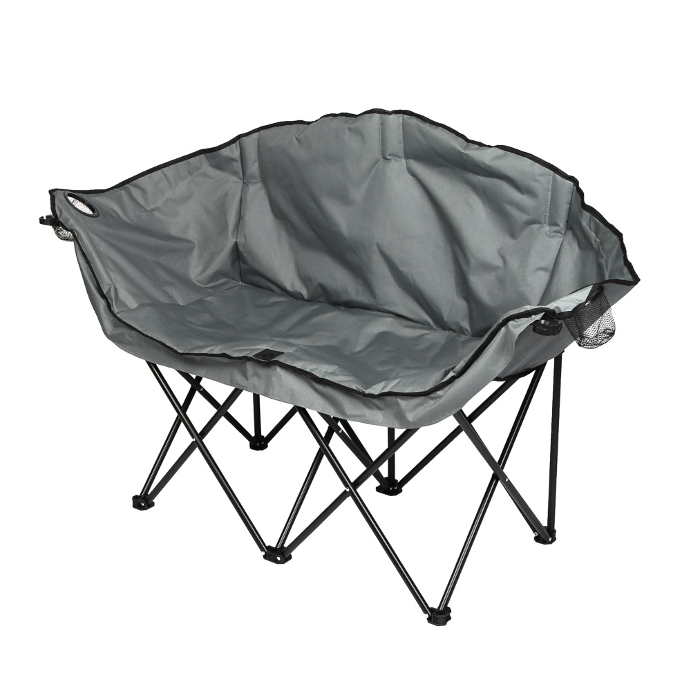 Складное кресло тм РУССО ТУРИСТО, на 2 персоны, до 120 кг, 135х45х91 см, арт.№ 121-116