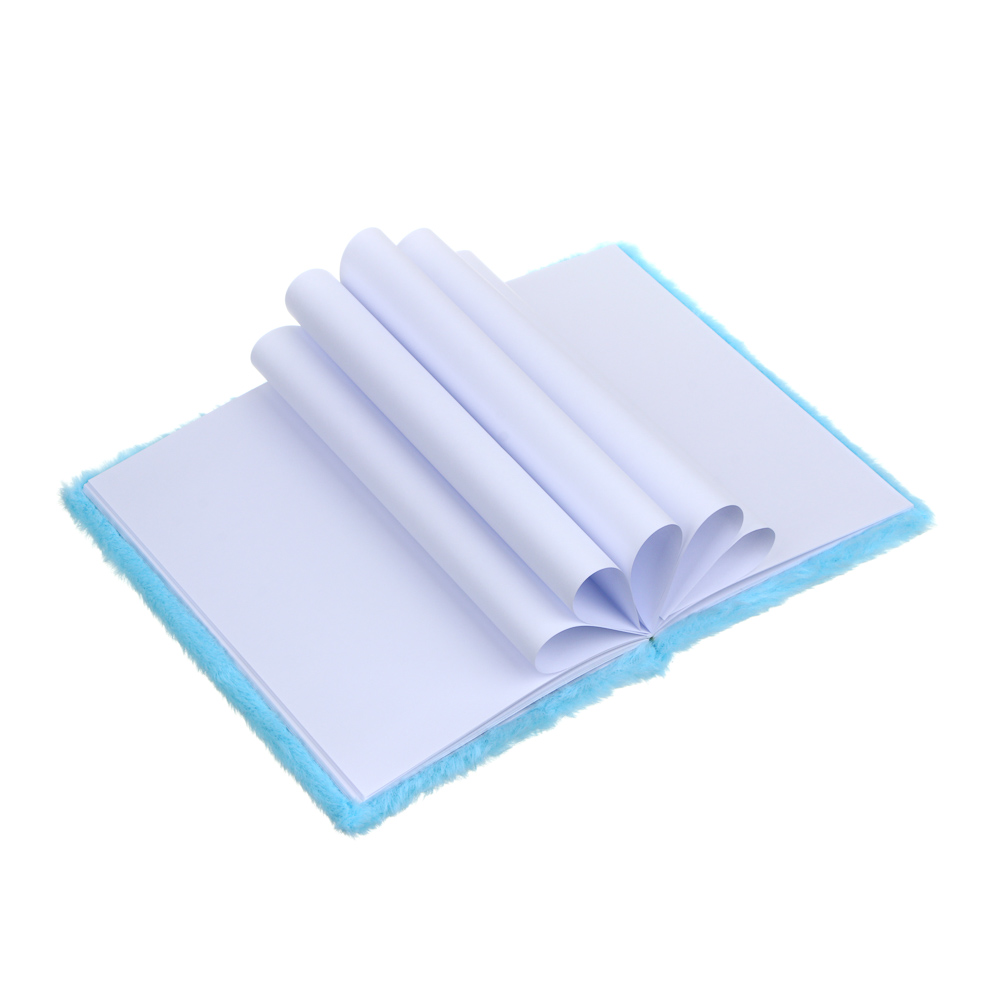 ЦАРЕВНА ЛЕБЕДЬ Записная книжка, 15х22см, 80 листов, твердая обложка из плюша, вышивка, арт.№ 524-227