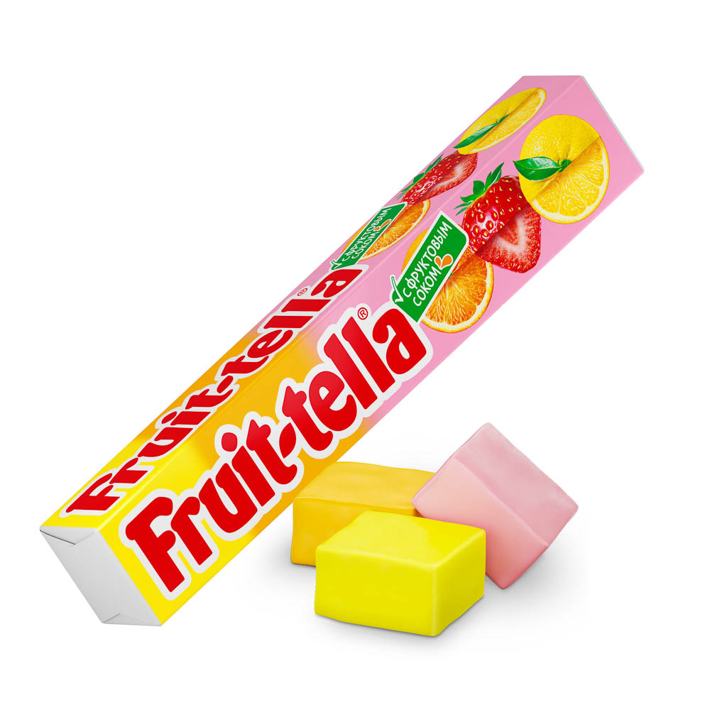 Жевательные конфеты Фруттелла, в ассортименте 41г, арт.№ 475-271
