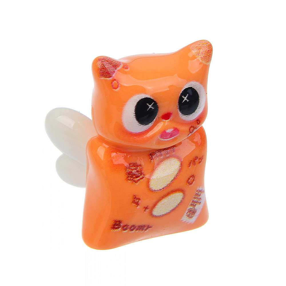 Игрушка фигурка "Модный кот", 5х5х3,5см, полистоун, микс, арт.№ 295-298
