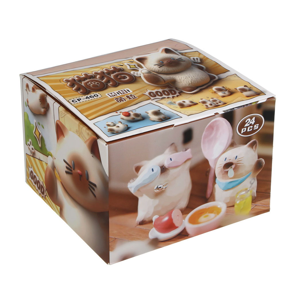 Игрушка фигурка "Милашки", полистоун, арт.№ 295-299