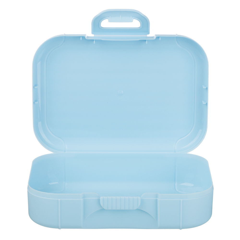 Орра Ланч-бокс 0,85л (18х12,5х5,5см), пластик, 2 цвета, арт.№ 861-599