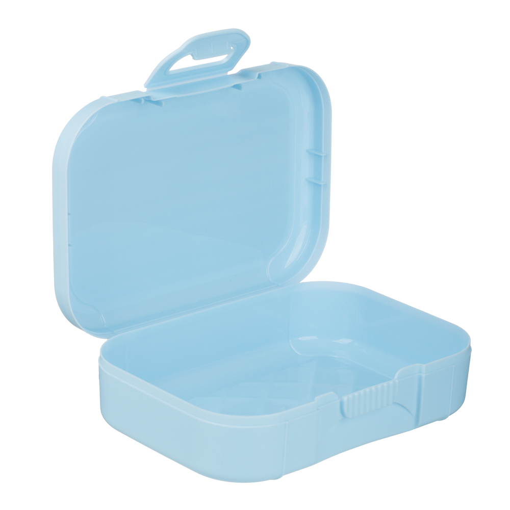 Орра Ланч-бокс 0,85л (18х12,5х5,5см), пластик, 2 цвета, арт.№ 861-599