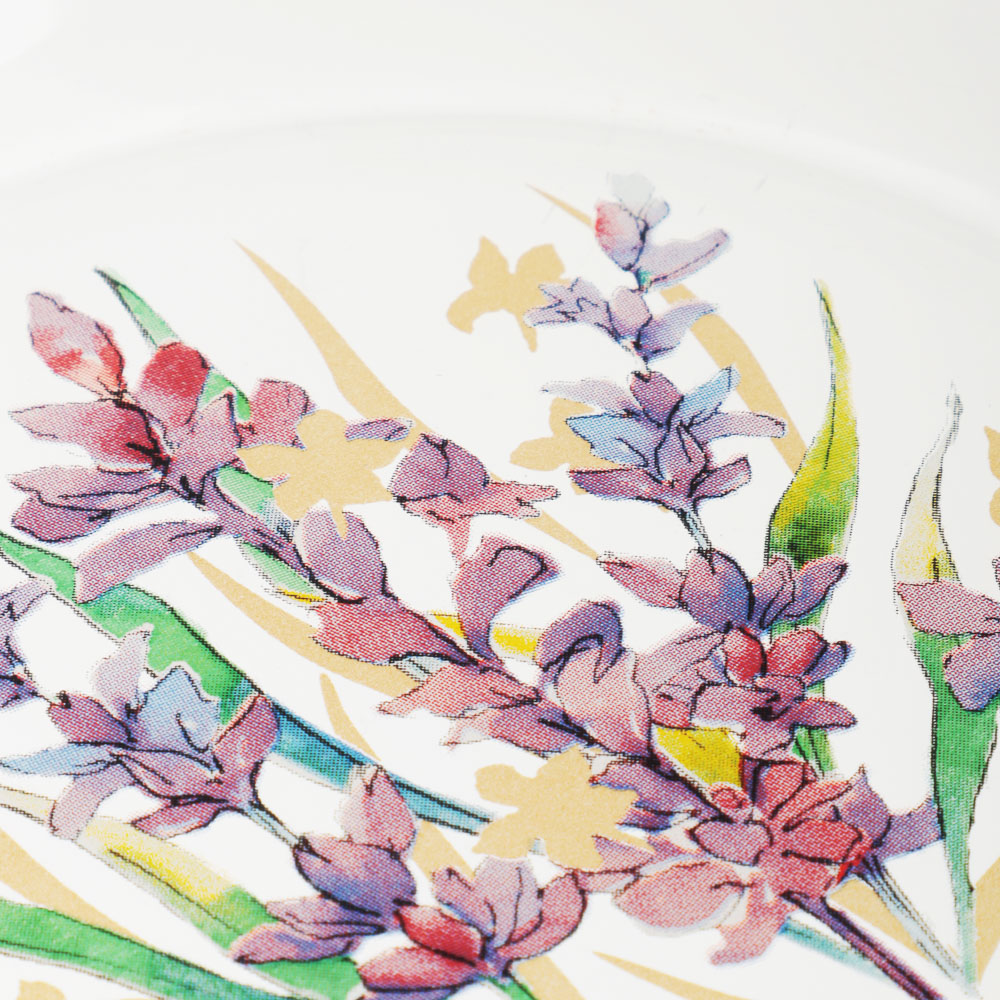 ОСЗ Тарелка десертная 19,6см, Лаванда, стекло, арт.№ 877-014