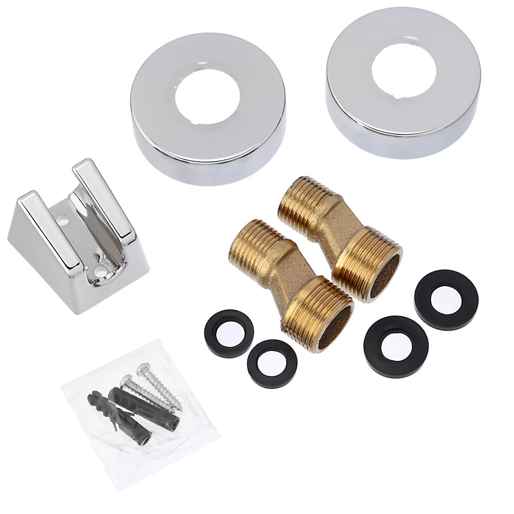 RAIN Смеситель для ванны Гранат, прямой излив 35см, душ. набор, картридж 35мм, латунь, хром, арт.№ 561-331