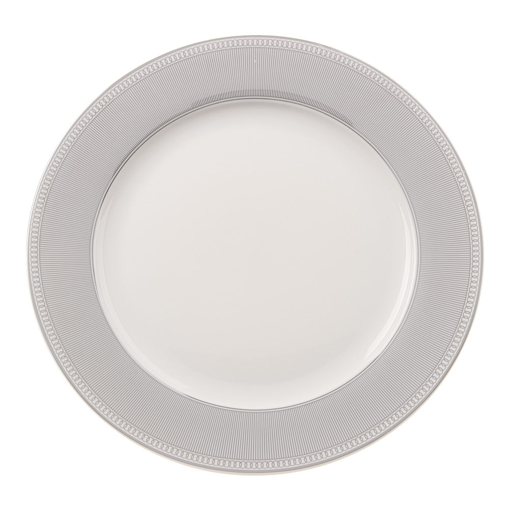 BY COLLECTION Сильвер Тарелка подстановочная, 26,5см, костяной фарфор, арт.№ 820-771