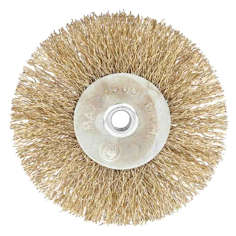 ЕРМАК Набор щеток металл со шпильками 5 пр (25,38,50,63,75мм -плоские), арт.№ 656-034