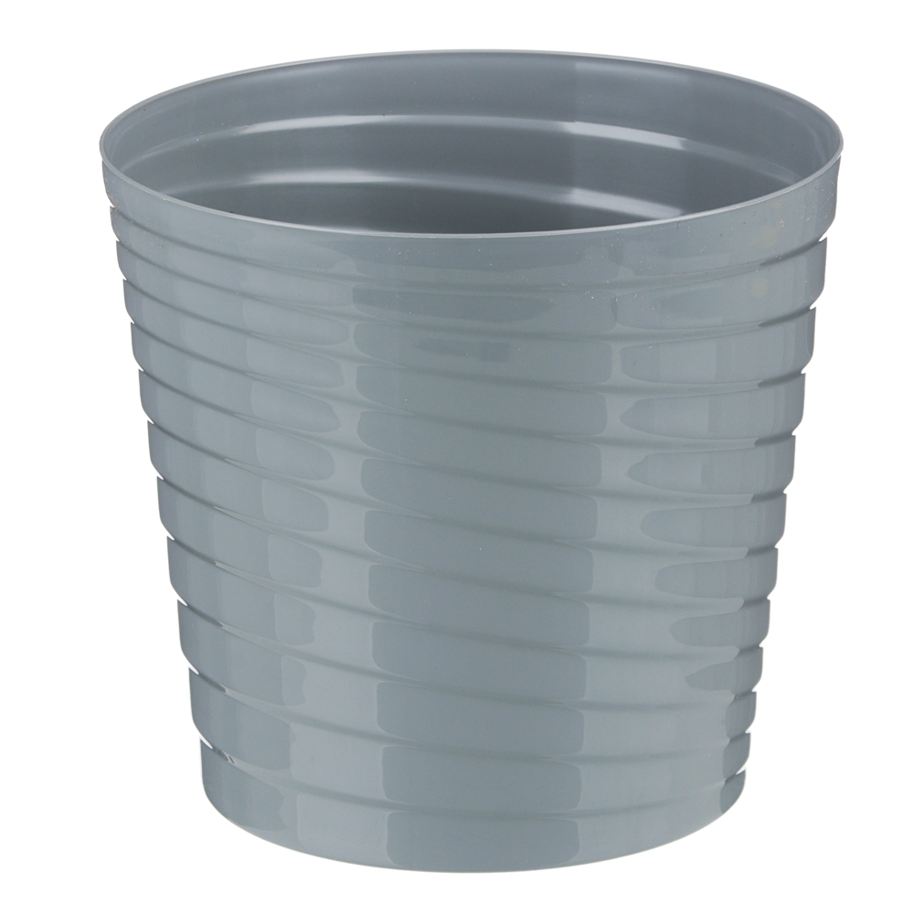 Кашпо "Верона" 1,65л, d14,5см, пластик, 7 цветов, арт.№ 164-215