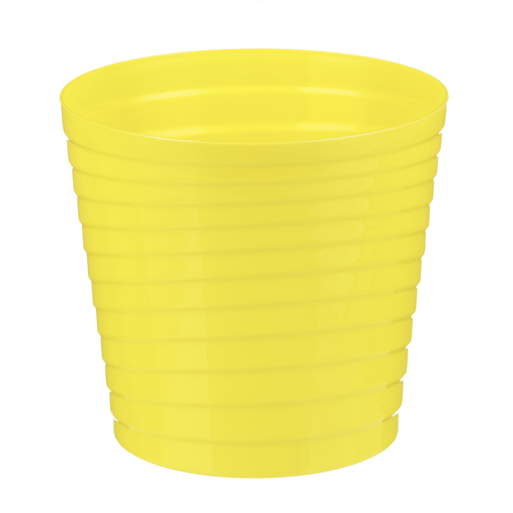 Кашпо "Верона" 1,65л, d14,5см, пластик, 7 цветов, арт.№ 164-215