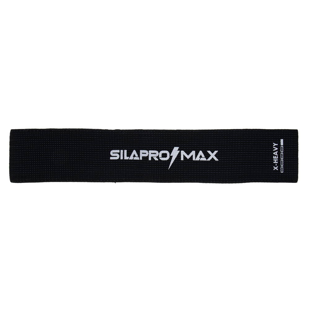 SILAPRO Max Резинка для фитнеса, 33х5.8см, X-HEAVY, 23-27кг, полиэстер, латекс, арт.№ 093-027