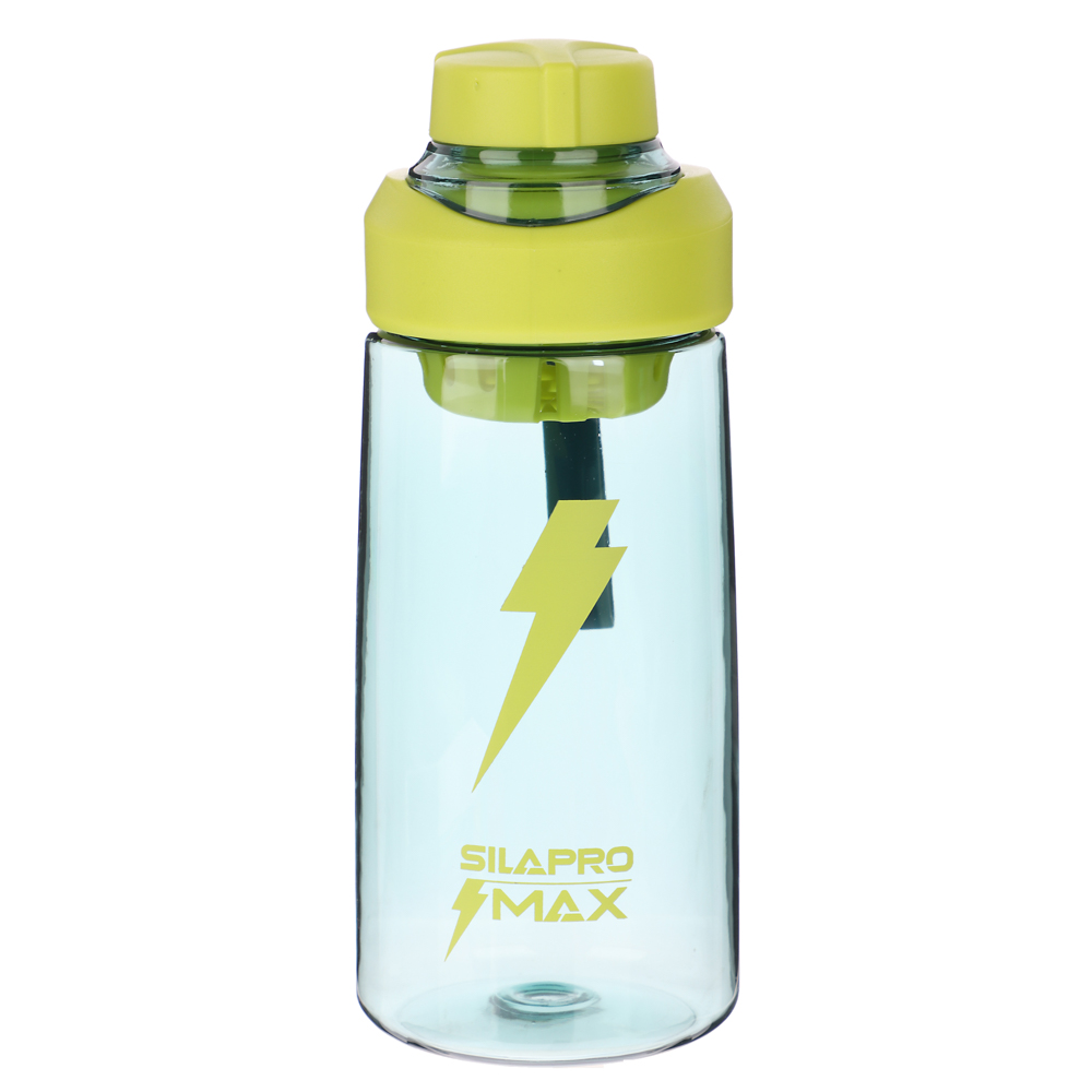 SILAPRO MAX Бутылка спортивная, NEON LIME, 550мл, РС, арт.№ 088-058