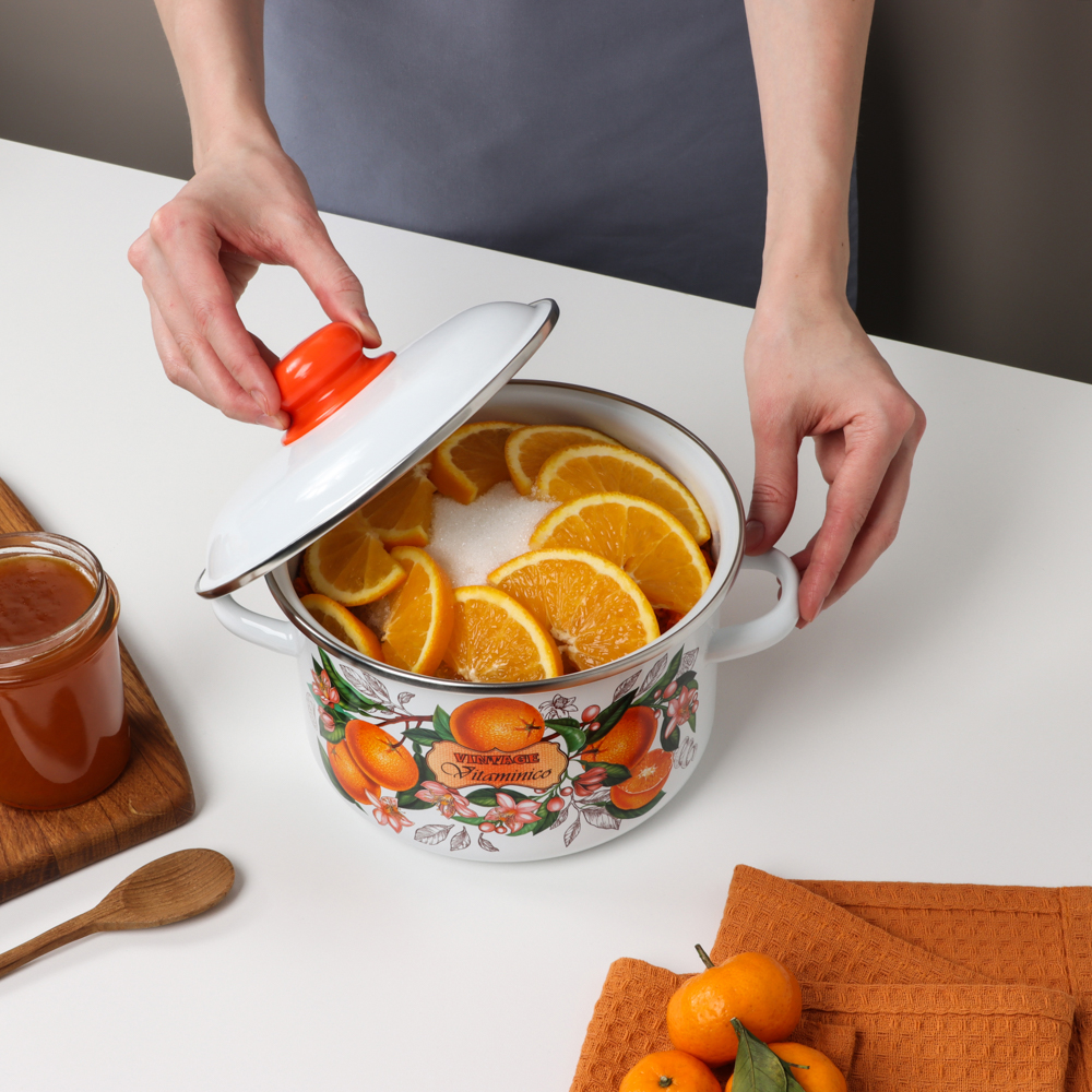 Гарден Кастрюля эмалированная 3л, арт.№ 894-550