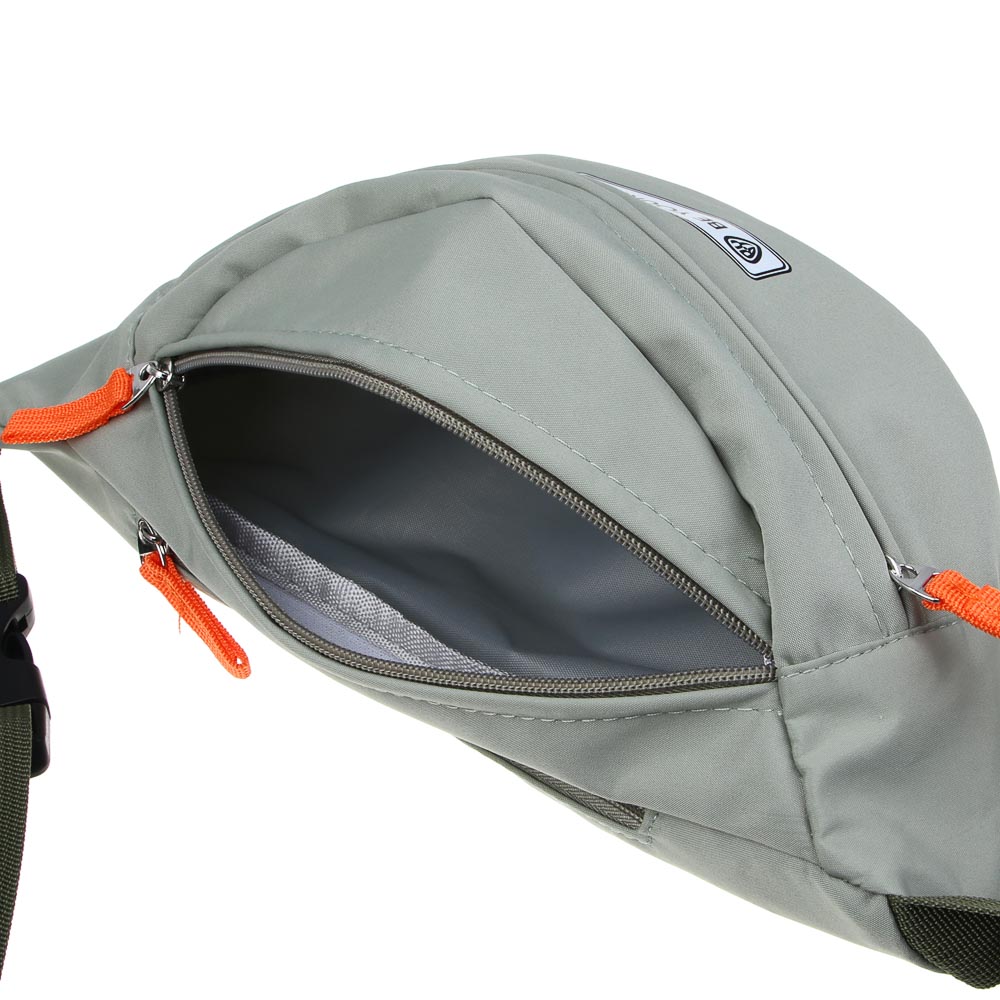 ЮL Сумка поясная с 3-мя отделениями, 100% ПЭ, 33х16х9см, 4 цвета, арт.№ 337-176