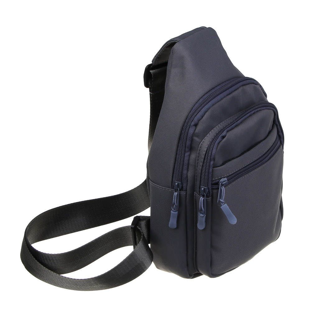 ЮL Магнетик Сумка-слинг 4 отделения, 100% полиэстер, 29х17х9см, 3 цвета, КЖС24-14, арт.№ 337-178