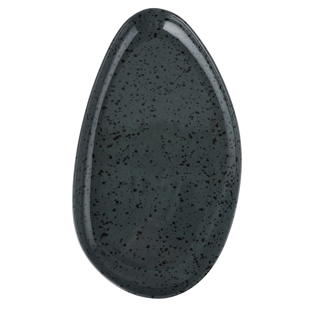 MILLIMI Оникс Блюдо овальное, 36х21x3,5см, фарфор, арт.№ 816-054