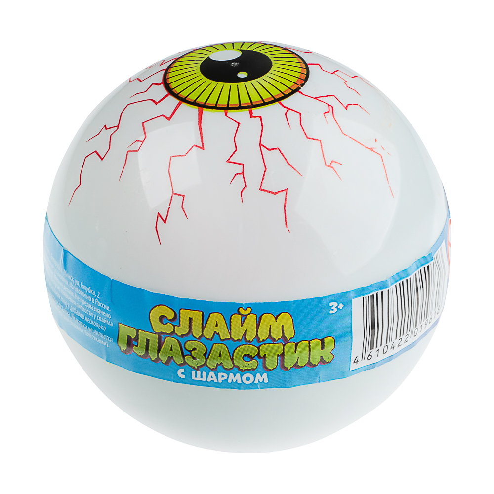 ИГРОЛЕНД Игрушка для детей из полимерных пластичных масс, "Слайм"  с фиг., 120 мл., арт.№ 218-074