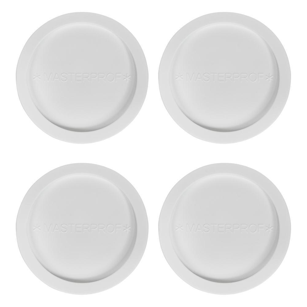 Подставки антивибрационные для бытовой техники тм VETTA, 4шт, ПВХ, d48х13мм, арт.№ 639-045