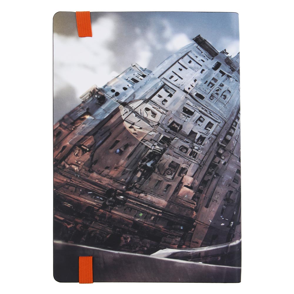 BY РСГ Бизнес - блокнот "ЗАРЯ" А5, 192 стр., гибкая обл., иск.кожа, цв.срез, резинка, 2 закладки, арт.№ 801-045