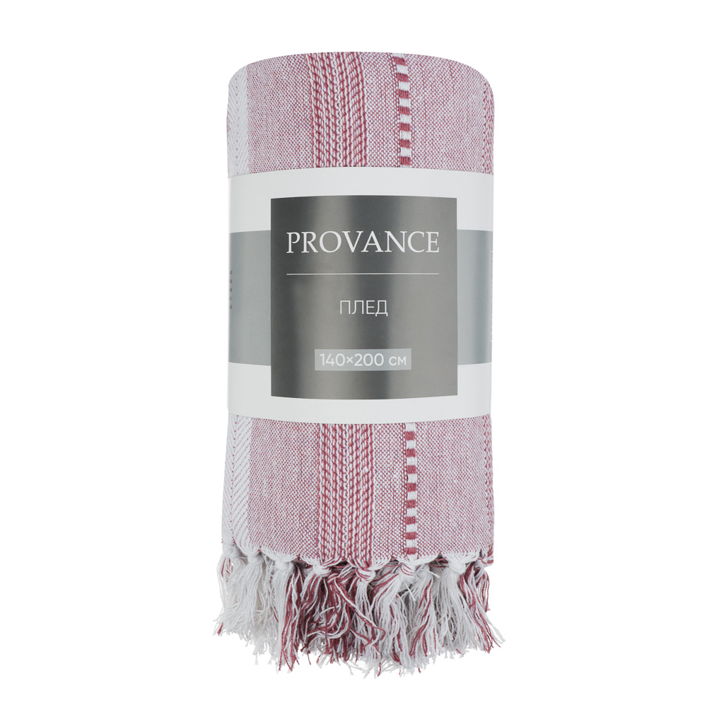 PROVANCE Хейзел Плед хлопок 140х200см, арт.№ 486-208