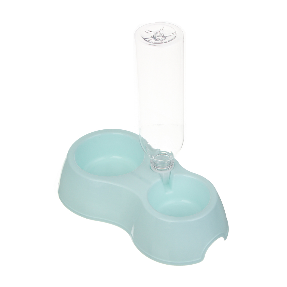 Миска-поилка для животных, тм VETTA, пластик, 27x27x15см, арт.№ 273-518