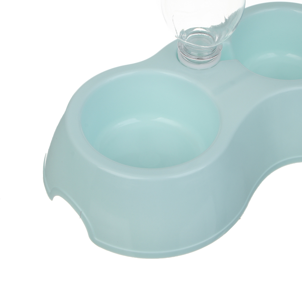 Миска-поилка для животных, тм VETTA, пластик, 27x27x15см, арт.№ 273-518