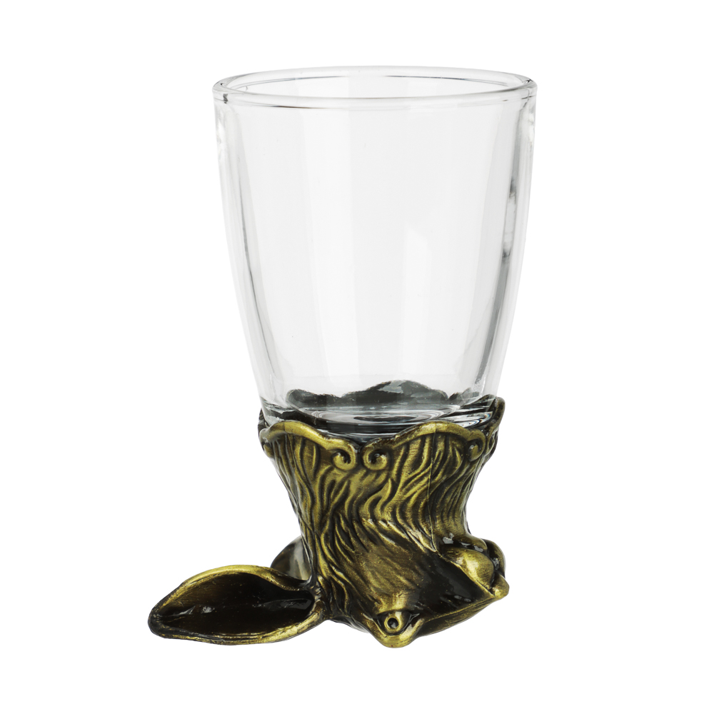 Набор стопок перевертышей тм MILLIMI, 30мл, бронза, стекло, 6шт, арт.№ 878-715