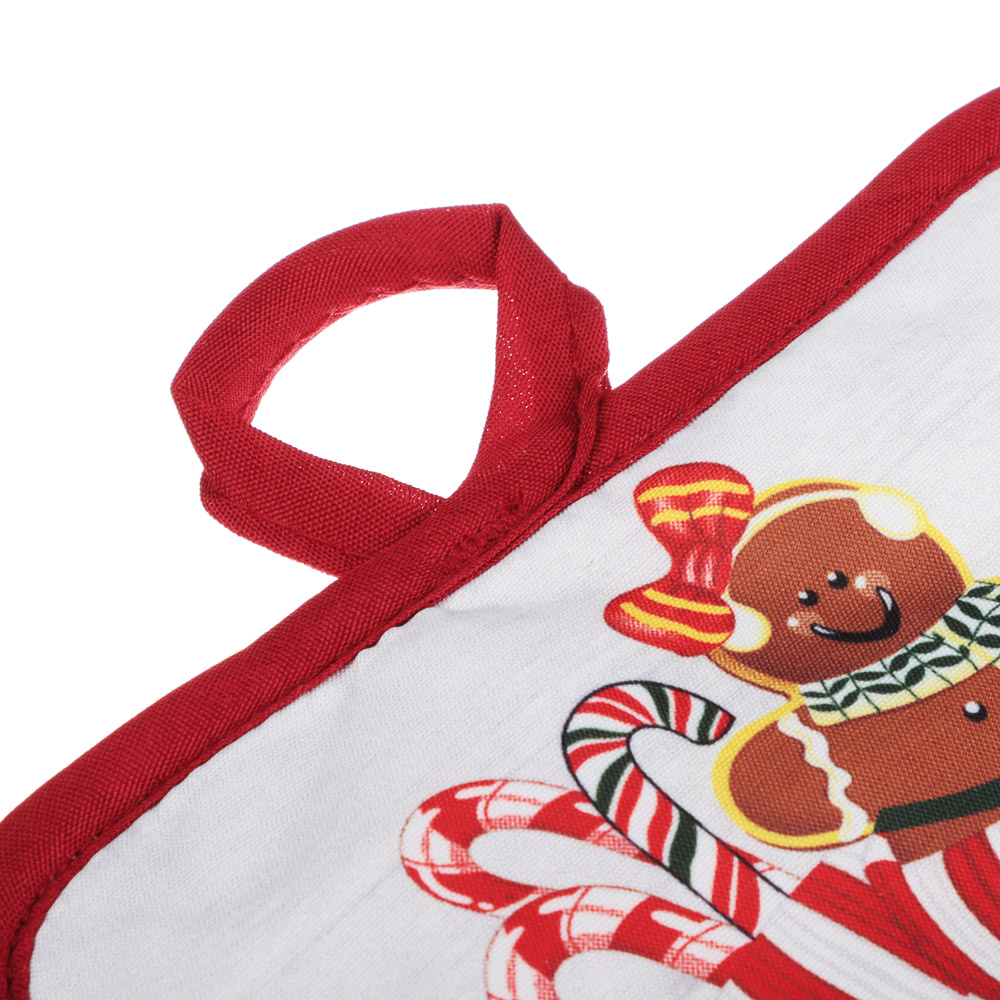 PROVANCE Имбирный пряник Прихватка, 100% полиэстер, 17х17см, арт.№ 492-183