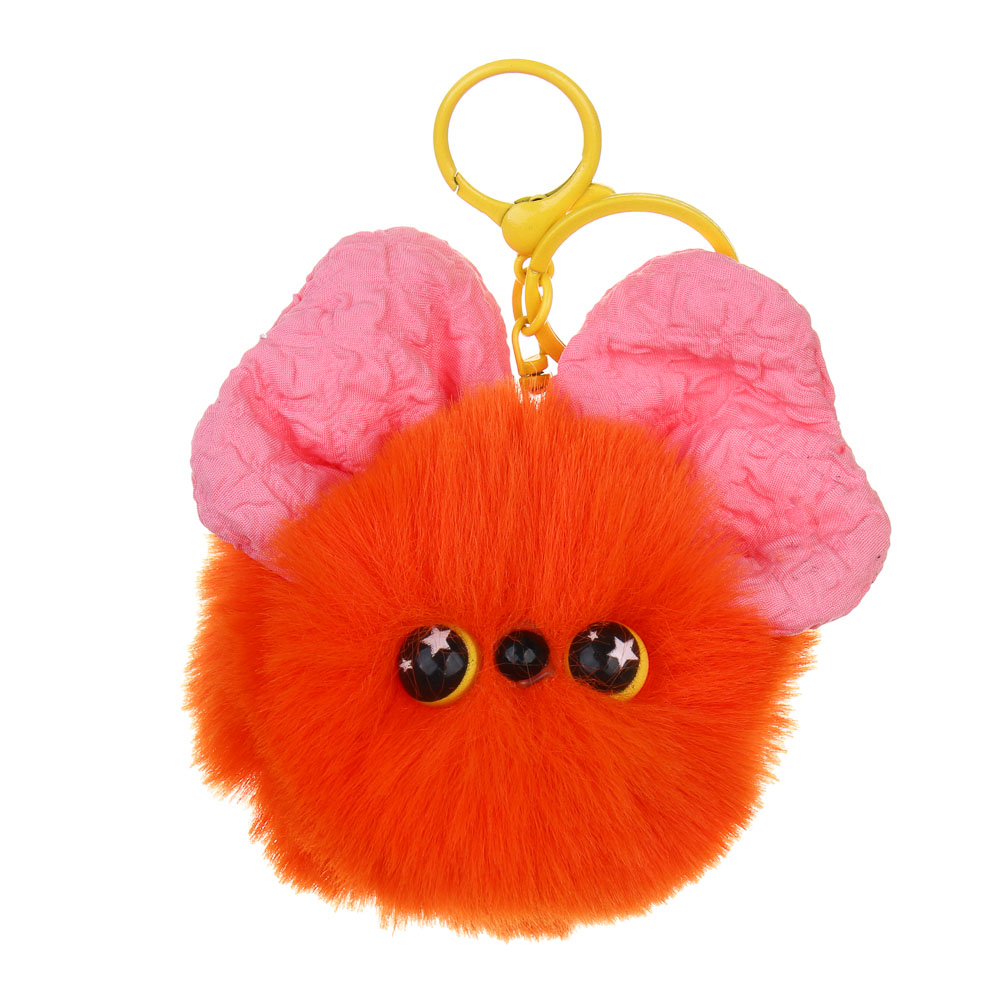 ИГРОЛЕНД Подвеска мягкая "Лапуля", до 10 см, полиэстер, искусственный мех, 2 вида, арт.№ 264-443