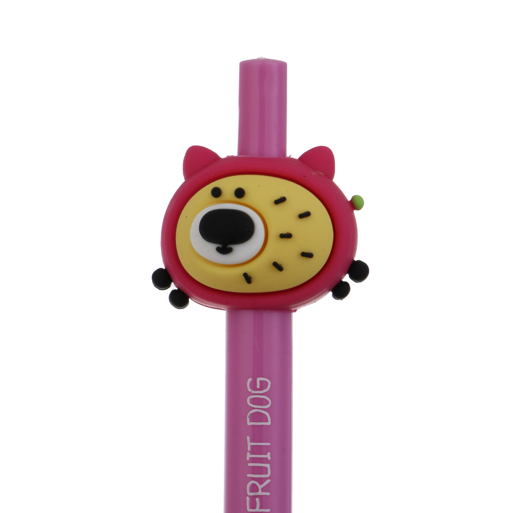 Ручка автоматическая шариковая синяя "Фрутти Дог", 6 видов, арт.№ 591-317