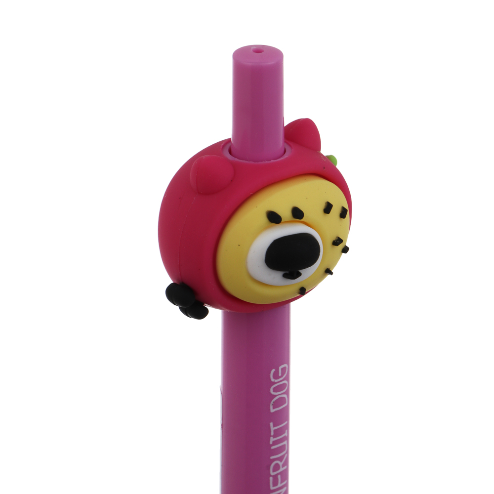 Ручка автоматическая шариковая синяя "Фрутти Дог", 6 видов, арт.№ 591-317