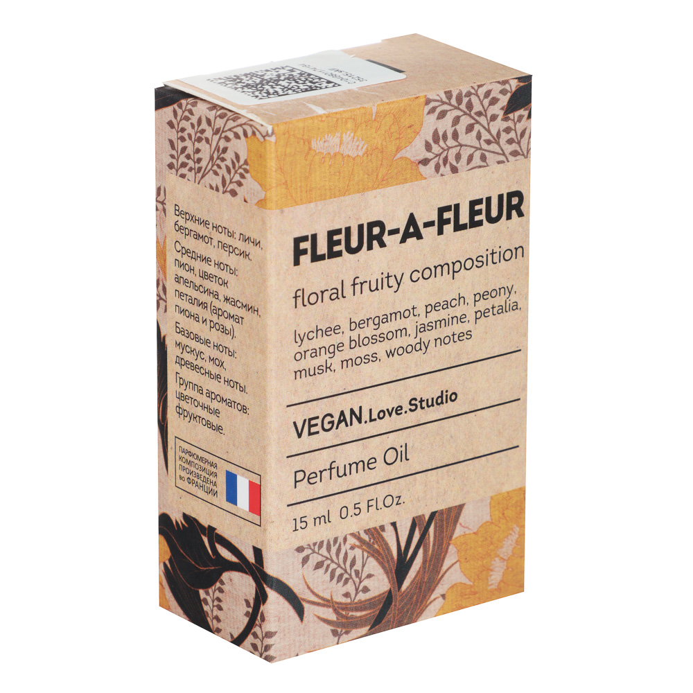 Парфюмерное масло Vegan.Love.Studio, Fleur-a-Fleur, 15 мл, арт.№ 313-344