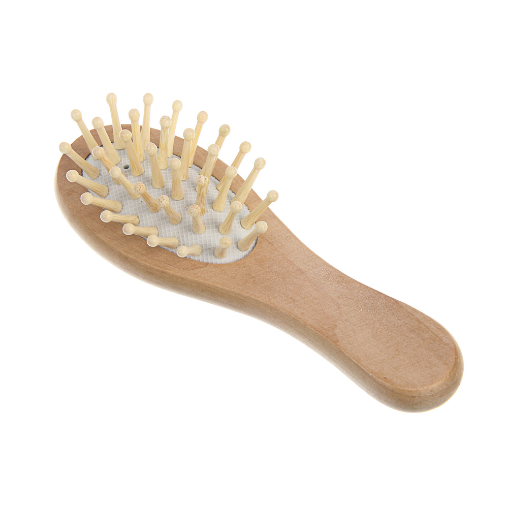 Набор подарочный тм LADECOR мочалка, расческа, пемза, 15*4*15 см, бамбук, полиэстер, пемза, арт.№ 517-188