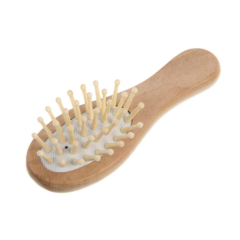 Набор подарочный тм LADECOR мочалка, расческа, пемза, 15*4*15 см, бамбук, полиэстер, пемза, арт.№ 517-188