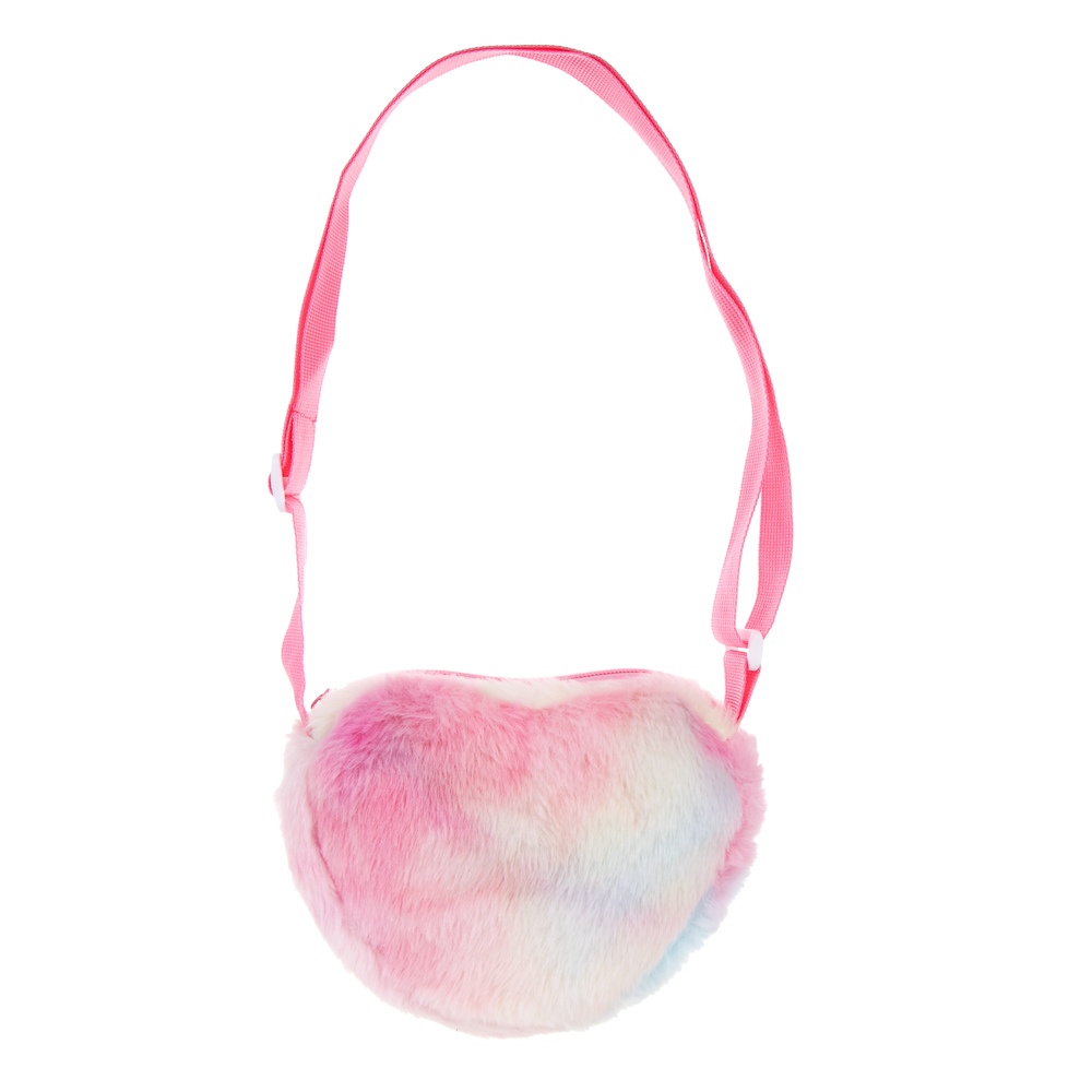 Сумка детская мягкая "Сердечко", полиэстер, тм ИГРОЛЕНД, 17х15 см, арт.№ C46-001