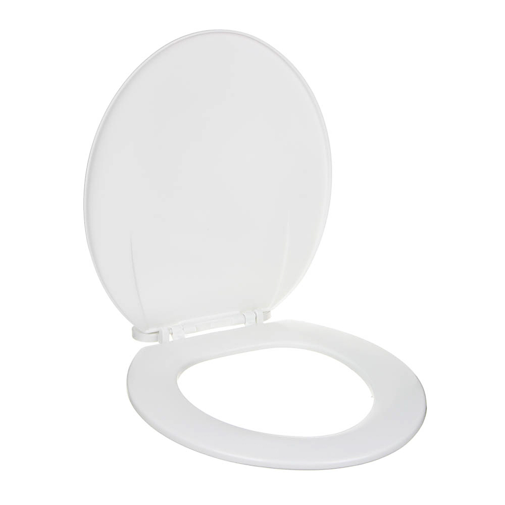 VETTA Сиденье для унитаза, пластик, 41x35,5см, белое, арт.№ 571-131