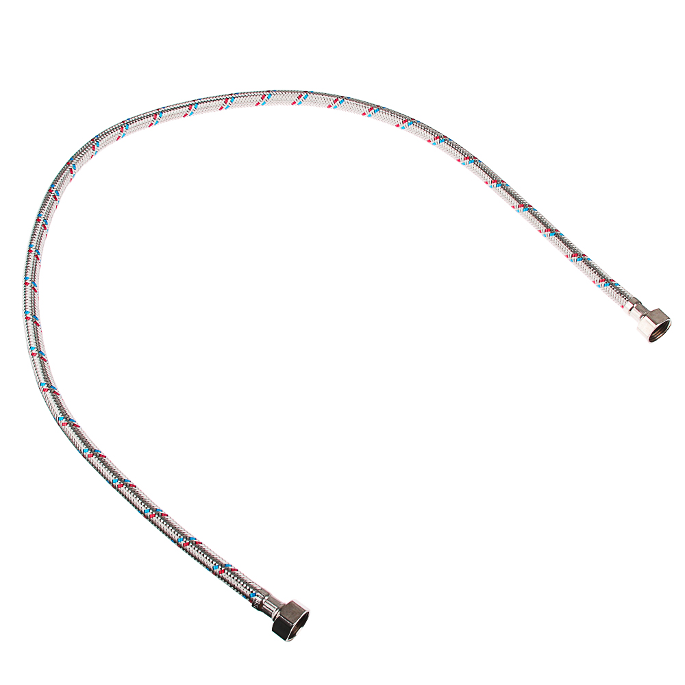 FRESSO Подводка гибкая для воды, Г1/2"-Г1/2", 100см, арт.№ 573-225