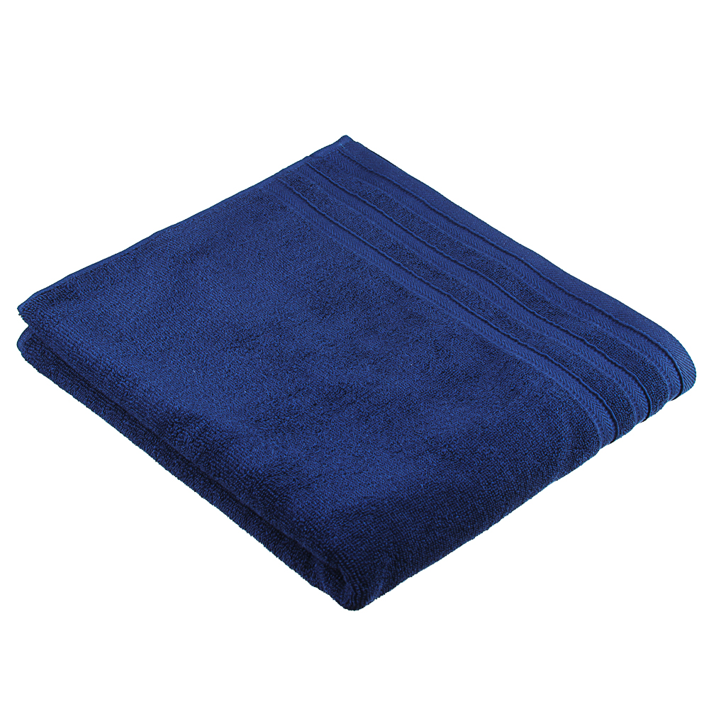 PROVANCE Виана Полотенце махровое, 100% хлопок, 70х130см, 450гр/м, глубокий синий, арт.№ 484-922