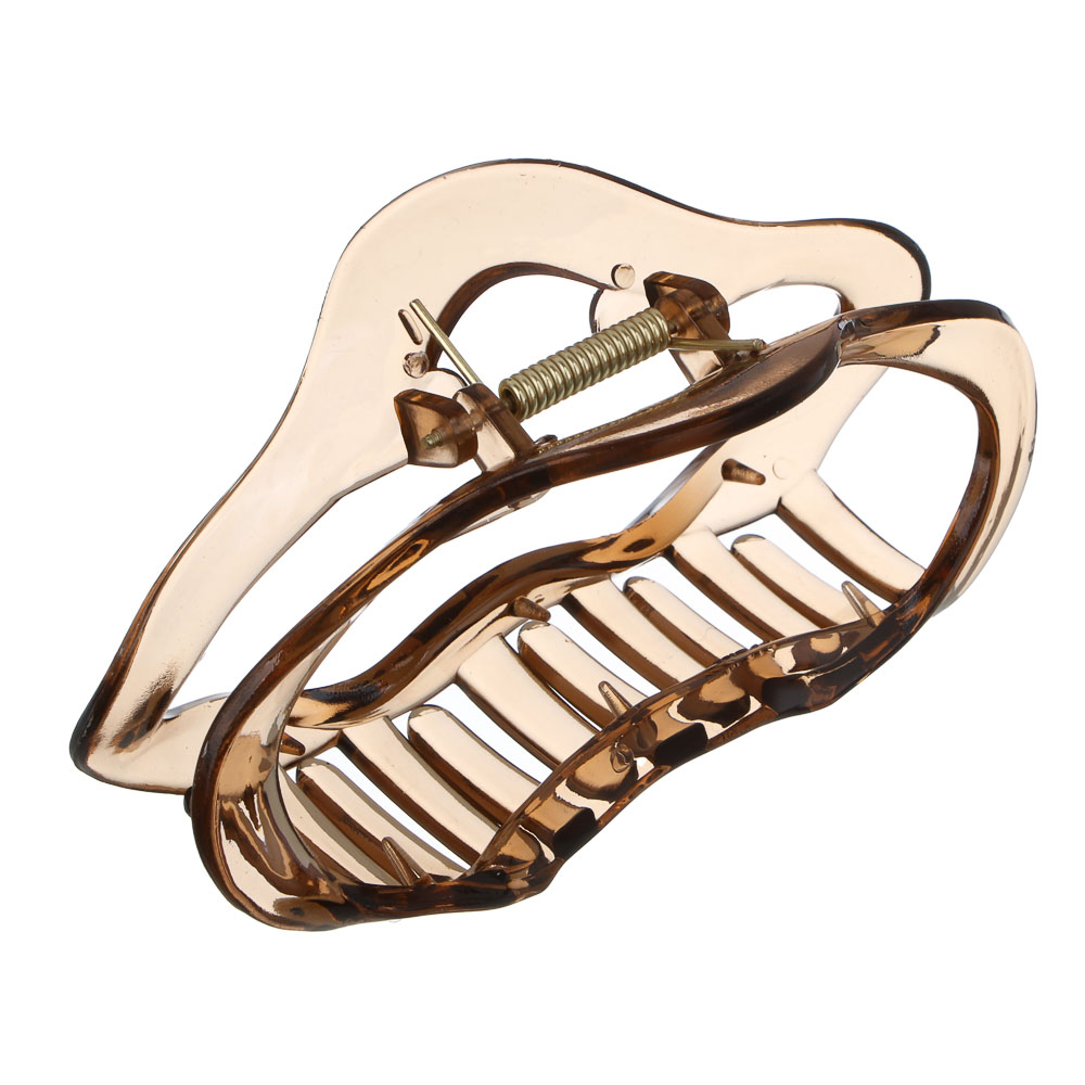 Краб для волос тм ЮНИLOOK, 11см, пластик, металл, 6 цв., ACS25-13, арт.№ 321-396