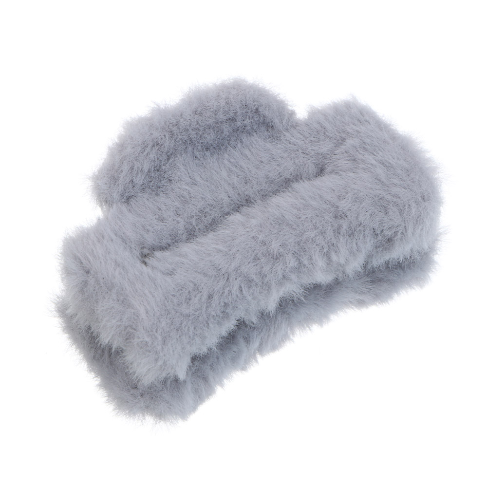 Краб для волос тм ЮНИLOOK, 9см, пластик, полиэстер, 6 цв., ACS25-14, арт.№ 321-397